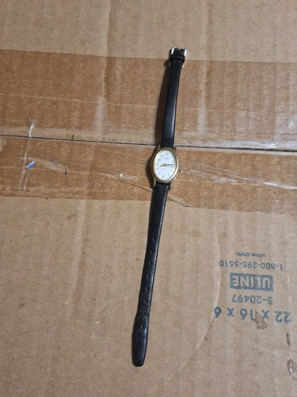 timex watch womens black band